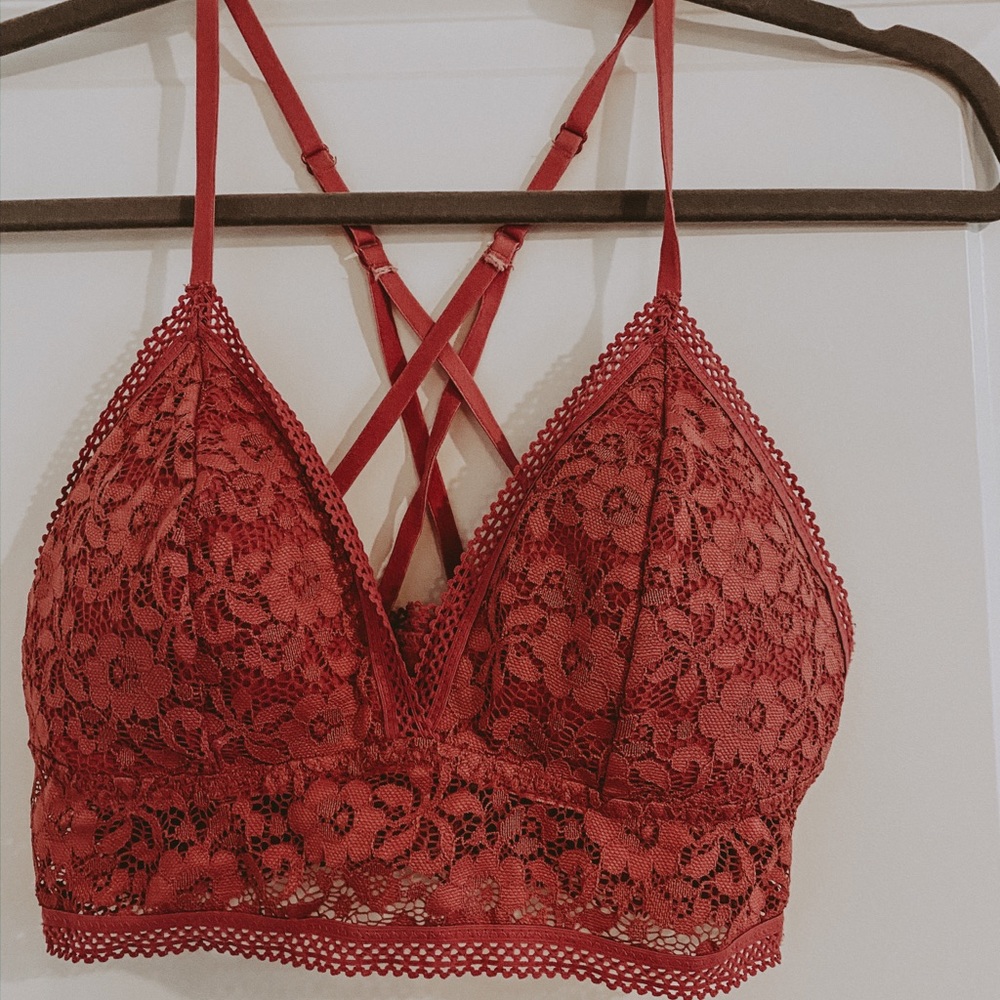 Pink Lace Bralette